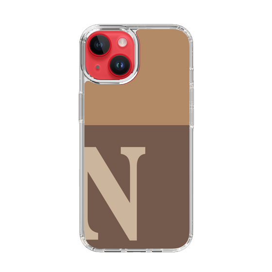 Slim Protection Case［ Original - initial two tone - N brown ］