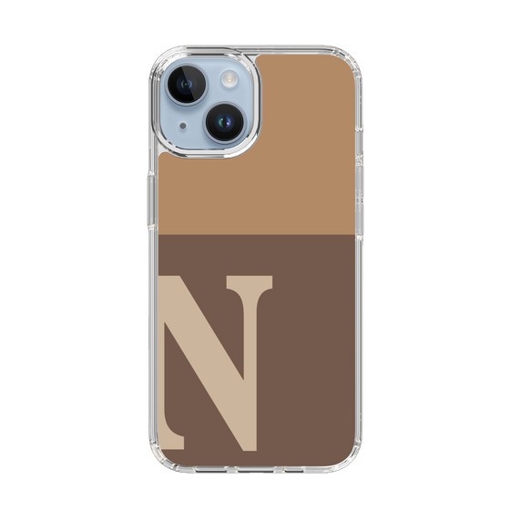 Slim Protection Case［ Original - initial two tone - N brown ］