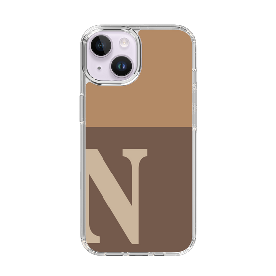 Slim Protection Case［ Original - initial two tone - N brown ］
