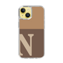 Slim Protection Case［ Original - initial two tone - N brown ］
