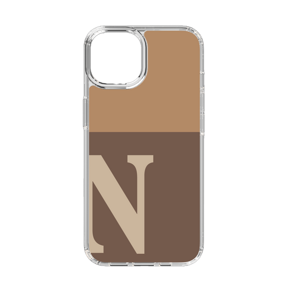 Slim Protection Case［ Original - initial two tone - N brown ］