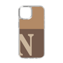 Slim Protection Case［ Original - initial two tone - N brown ］