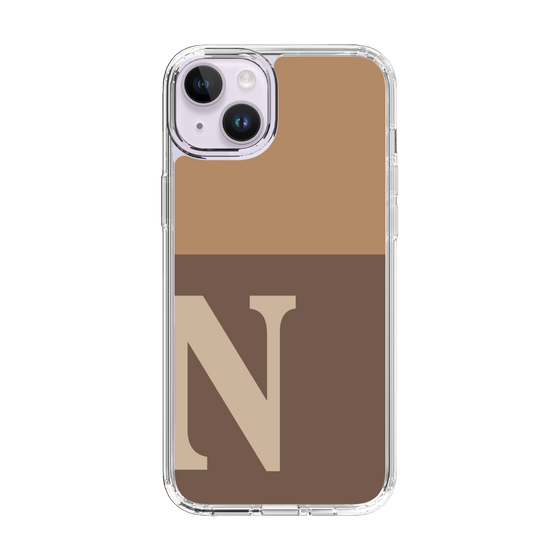 Slim Protection Case［ Original - initial two tone - N brown ］