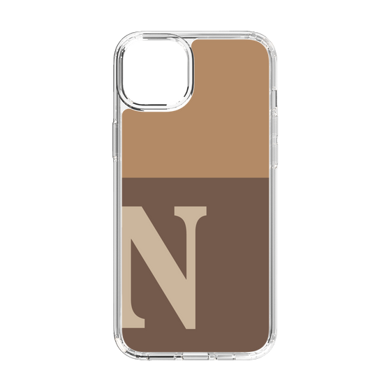 Slim Protection Case［ Original - initial two tone - N brown ］