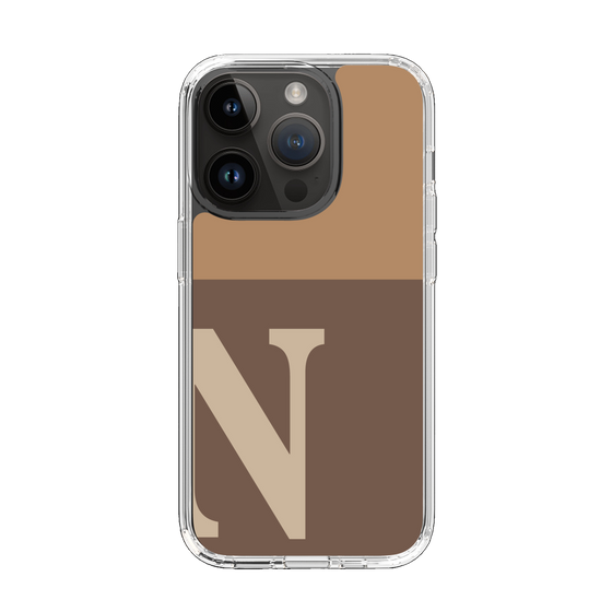 Slim Protection Case［ Original - initial two tone - N brown ］