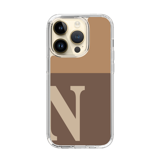 Slim Protection Case［ Original - initial two tone - N brown ］