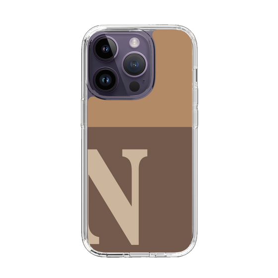 Slim Protection Case［ Original - initial two tone - N brown ］