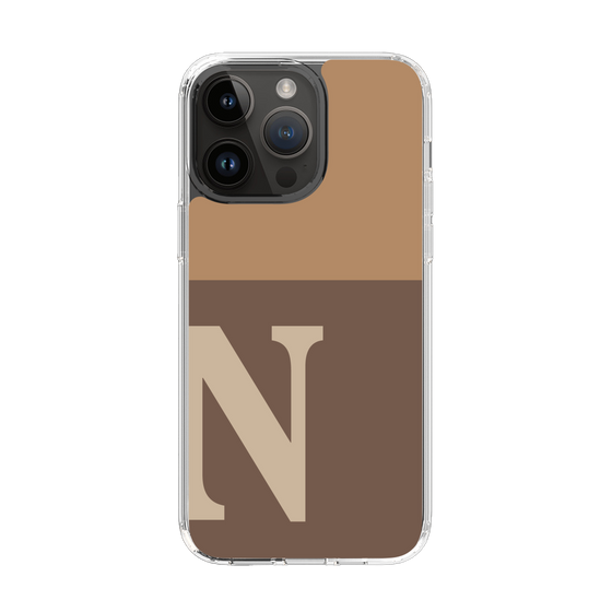 Slim Protection Case［ Original - initial two tone - N brown ］