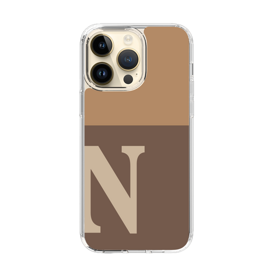 Slim Protection Case［ Original - initial two tone - N brown ］