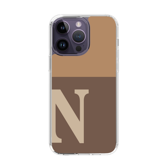 Slim Protection Case［ Original - initial two tone - N brown ］
