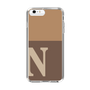 Slim Protection Case［ Original - initial two tone - N brown ］