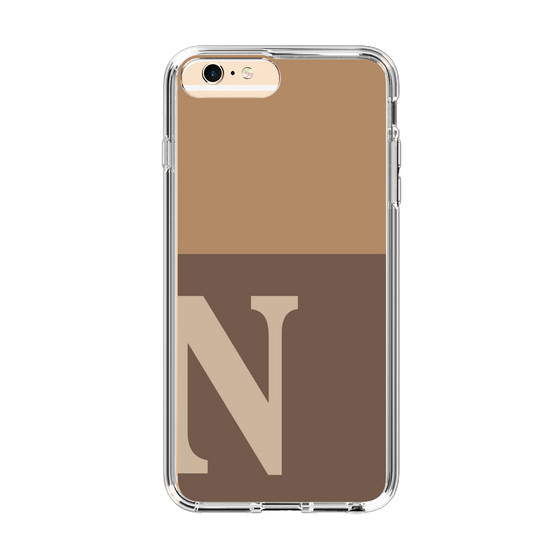 Slim Protection Case［ Original - initial two tone - N brown ］