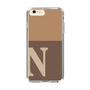 Slim Protection Case［ Original - initial two tone - N brown ］