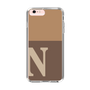 Slim Protection Case［ Original - initial two tone - N brown ］