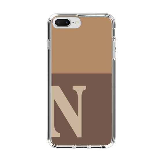 Slim Protection Case［ Original - initial two tone - N brown ］