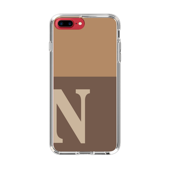 Slim Protection Case［ Original - initial two tone - N brown ］