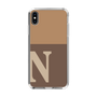 Slim Protection Case［ Original - initial two tone - N brown ］