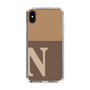 Slim Protection Case［ Original - initial two tone - N brown ］