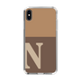 Slim Protection Case［ Original - initial two tone - N brown ］