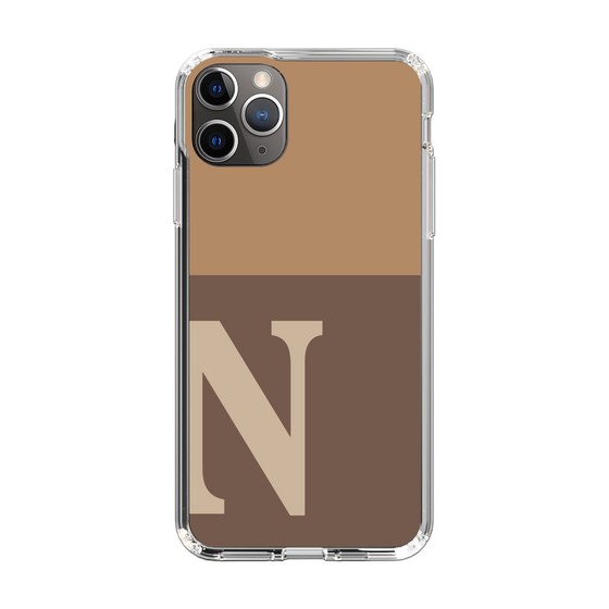 Slim Protection Case［ Original - initial two tone - N brown ］