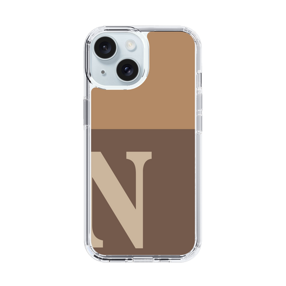 Slim Protection Case［ Original - initial two tone - N brown ］