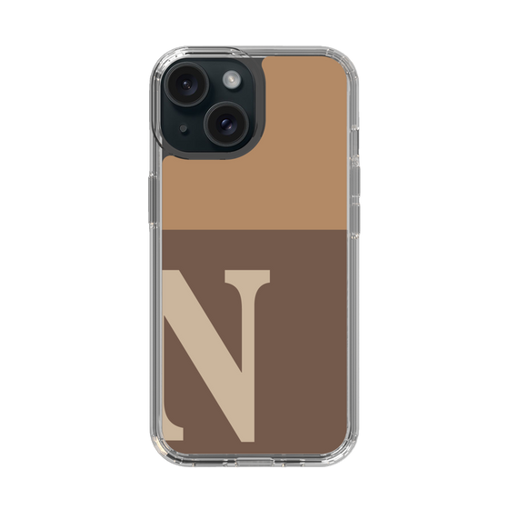 Slim Protection Case［ Original - initial two tone - N brown ］
