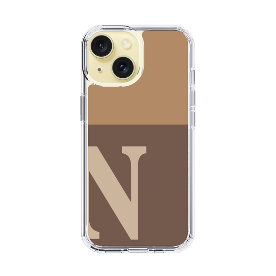 Slim Protection Case［ Original - initial two tone - N brown ］