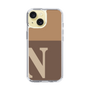 Slim Protection Case［ Original - initial two tone - N brown ］