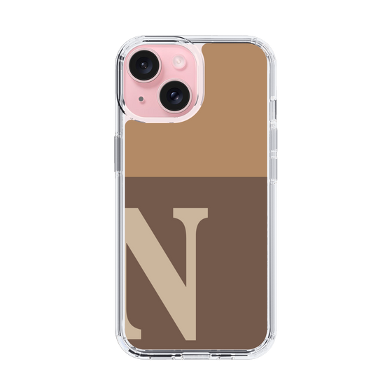 Slim Protection Case［ Original - initial two tone - N brown ］