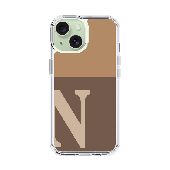 Slim Protection Case［ Original - initial two tone - N brown ］