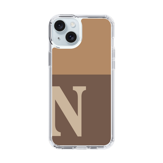 Slim Protection Case［ Original - initial two tone - N brown ］