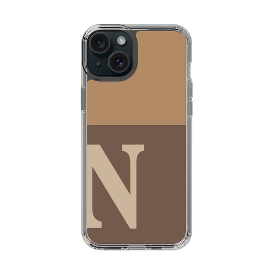 Slim Protection Case［ Original - initial two tone - N brown ］