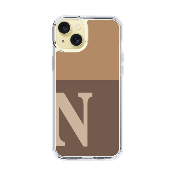Slim Protection Case［ Original - initial two tone - N brown ］