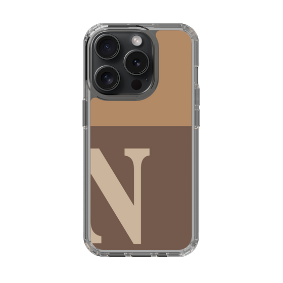 Slim Protection Case［ Original - initial two tone - N brown ］