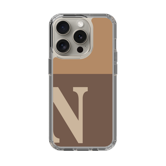 Slim Protection Case［ Original - initial two tone - N brown ］