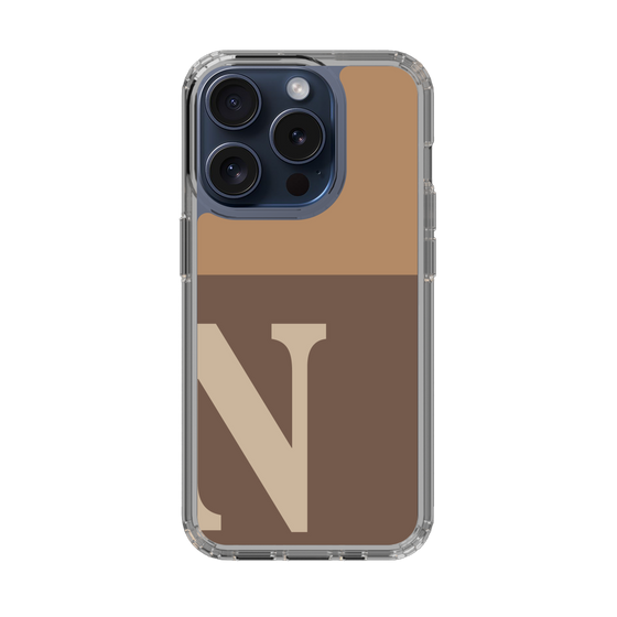 Slim Protection Case［ Original - initial two tone - N brown ］