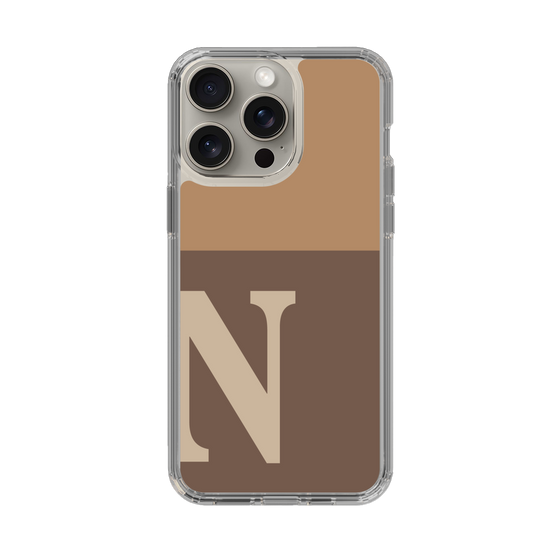 Slim Protection Case［ Original - initial two tone - N brown ］