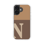 Slim Protection Case［ オリジナル - initial two tone - N brown ］