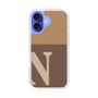 Slim Protection Case［ オリジナル - initial two tone - N brown ］