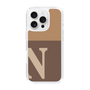 Slim Protection Case［ オリジナル - initial two tone - N brown ］