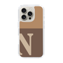 Slim Protection Case［ オリジナル - initial two tone - N brown ］