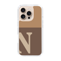 Slim Protection Case［ オリジナル - initial two tone - N brown ］