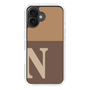 Slim Protection Case［ オリジナル - initial two tone - N brown ］