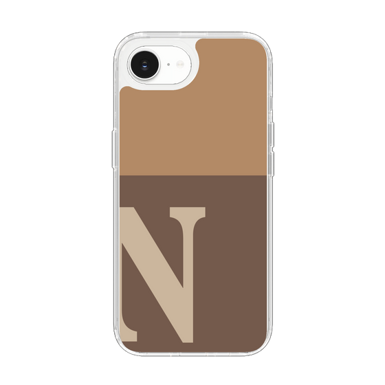 Slim Protection Case［ Original - initial two tone - N brown ］