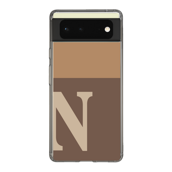 Slim Protection Case［ Original - initial two tone - N brown ］