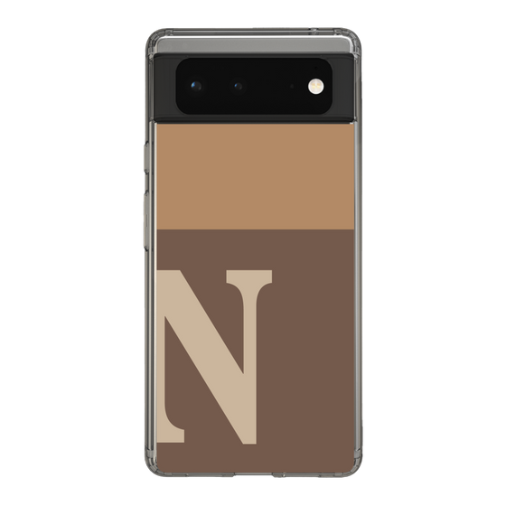 Slim Protection Case［ Original - initial two tone - N brown ］