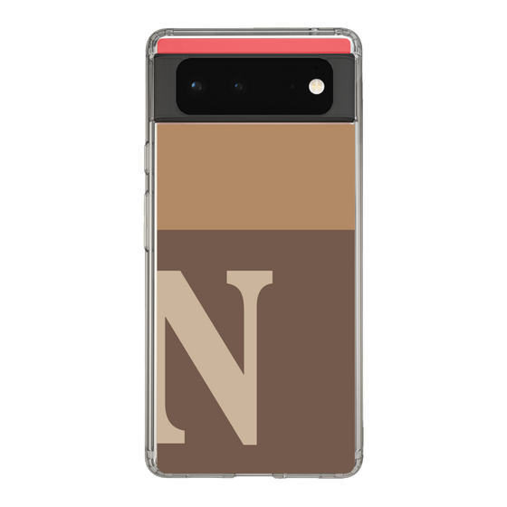 Slim Protection Case［ Original - initial two tone - N brown ］