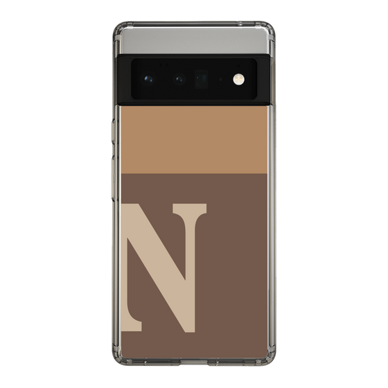 Slim Protection Case［ Original - initial two tone - N brown ］