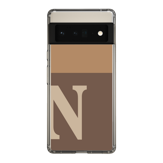 Slim Protection Case［ Original - initial two tone - N brown ］
