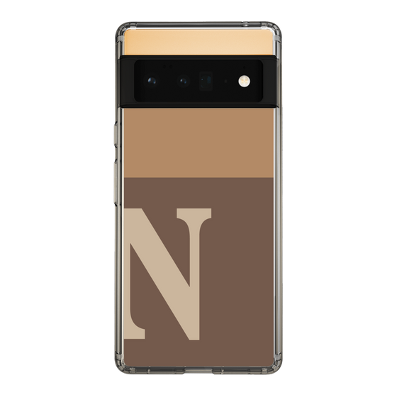 Slim Protection Case［ Original - initial two tone - N brown ］